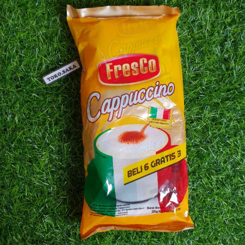 Kopi Fresco Cappuccino 9 Sachet - Capucino
