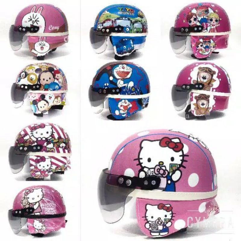 HELM ANAK UMUR 1 SAMPAI 5 TAHUN/HELM SINCHAN