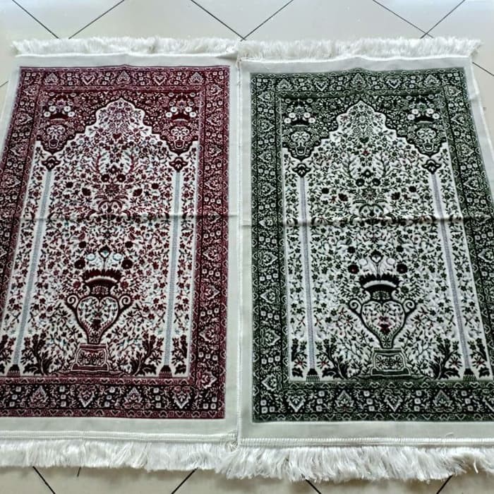 bludru ALMAS TURKIYE SAJADAH tebal. sajadah