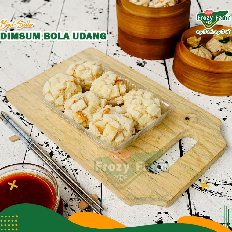 

DIMSUM FROZEN BOLA UDANG (PREMIUM) ISI 6/PACK - DIMSUM MEDAN HALAL - DISTRIBUTOR DIMSUM MEDAN