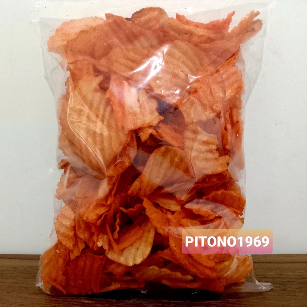 

Keripik Singkong Balado Testy 250gr