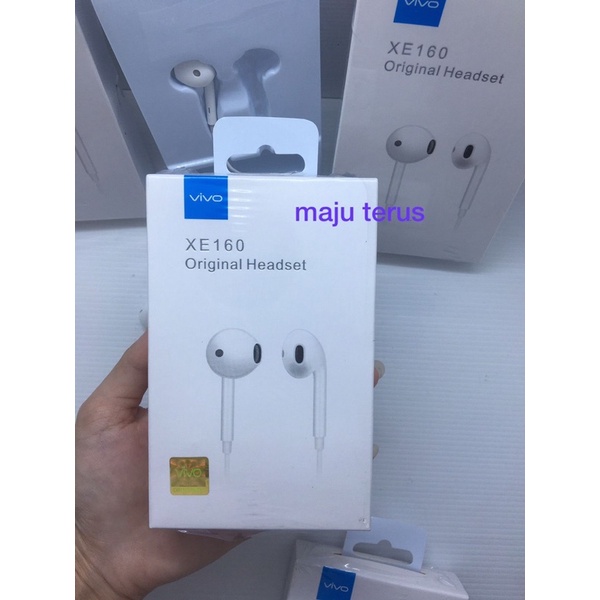 Headset VIVO Original Hifi Handsfree Earphone XE160 Vivo With Mic XE680 V9 V15 V15 pro V11 V11 pro V19 Y12 Y12i Y12S Y15 Y17 Y20 Y20i Y20S Y21 Y21S Y30  Y30i Y50 Y50i Y51 Y51 2020 Y53 Y55 Y65 Y66 Y67 Y69 Y71 Y75 Y79 Y81 Y83  Y85 Y91 Y91C Y93 Y95 Y97