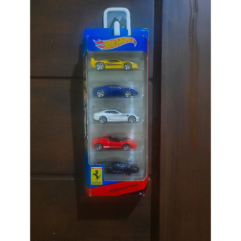 Hot Wheels Ferrari 5 pack