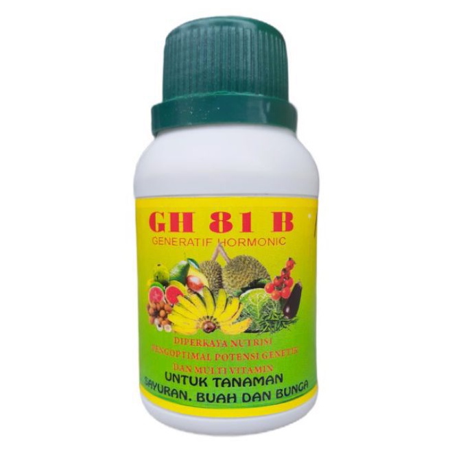 Hormonik Tanaman GH 81 B 100 ml plus Vit. B1, B2, B6, B 12 & Vit C