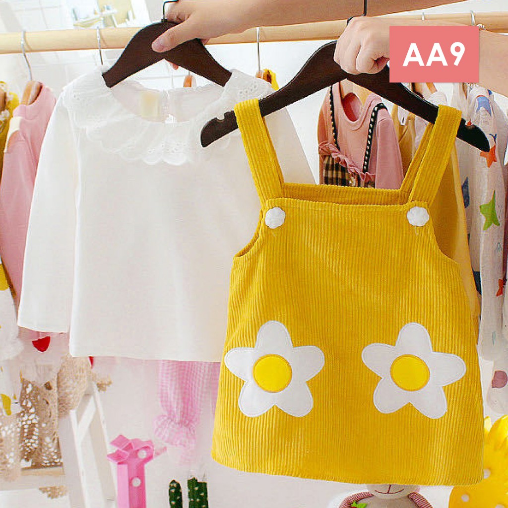 LAPAGO - Dress Gaun Anak Bayi Perempuan Import Party Elegan  usia 6 bulan - 3 tahun