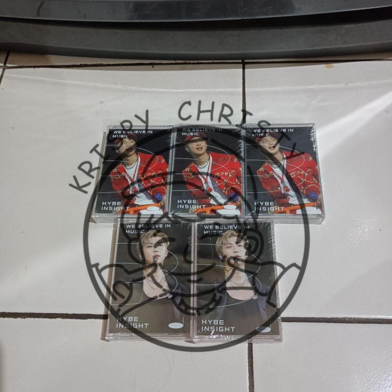 [PELUNASAN & READY STOCK] PO official BTS behind the stage: permission to dance hybe insight PC set 