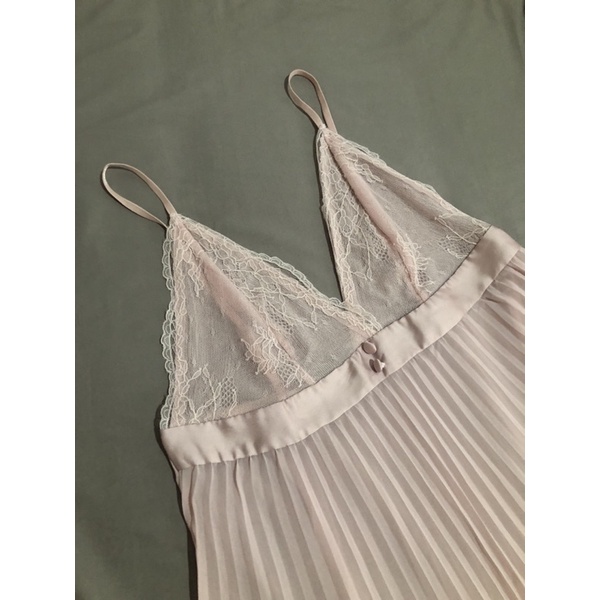 Mauve Slip Dress - Vera Wang