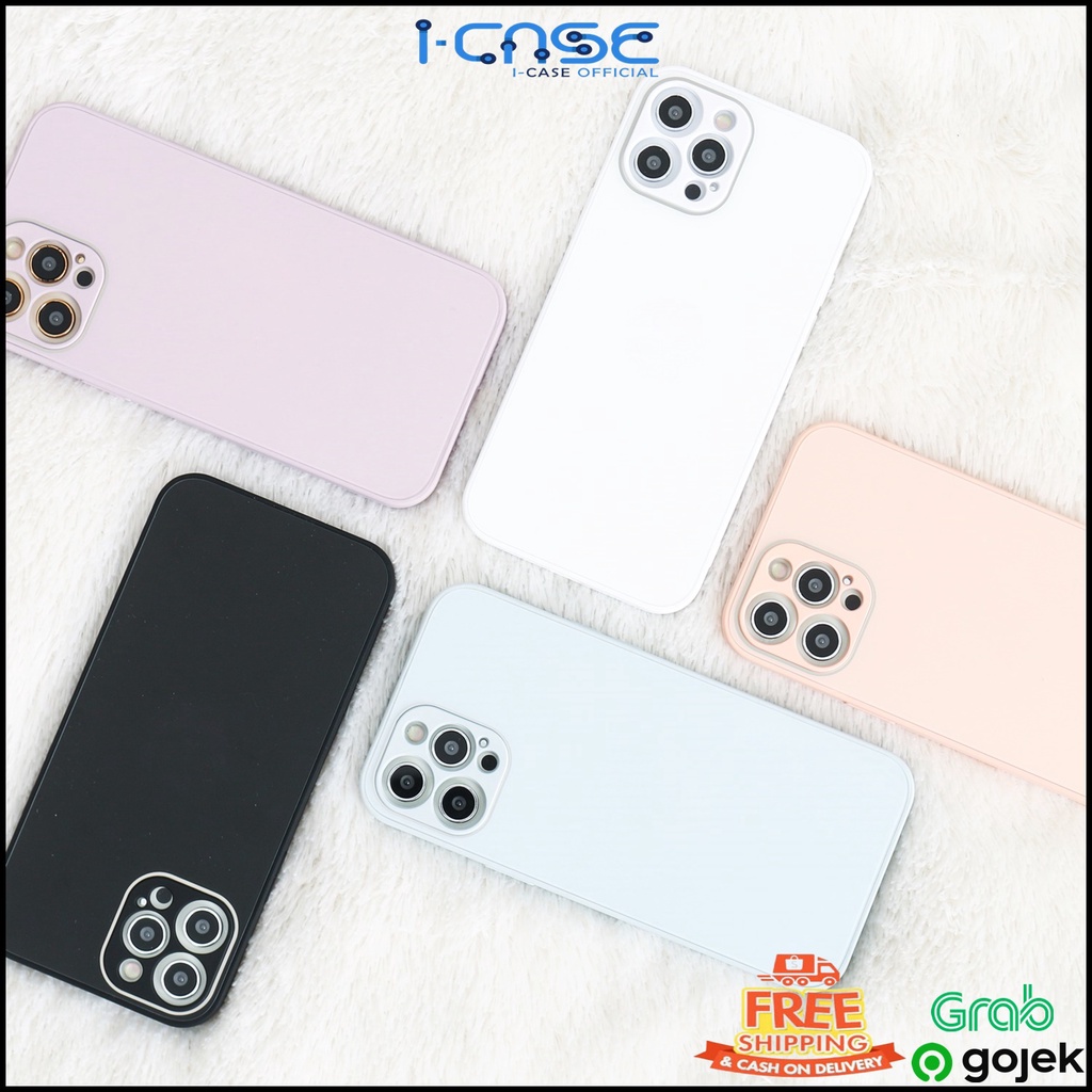 Pro Matte Glass Case Full Lens Cover Casing (1) iPhone 7 8 SE 7+ 8+ X XR XS 11 12 13 Mini Pro Max