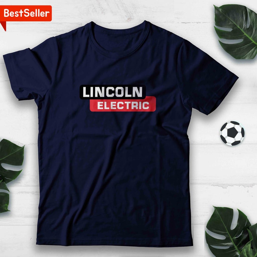 KAOS SABLON PREMIUM LINCOLN ELECTRIC T-SHIRT BAJU DISTRO