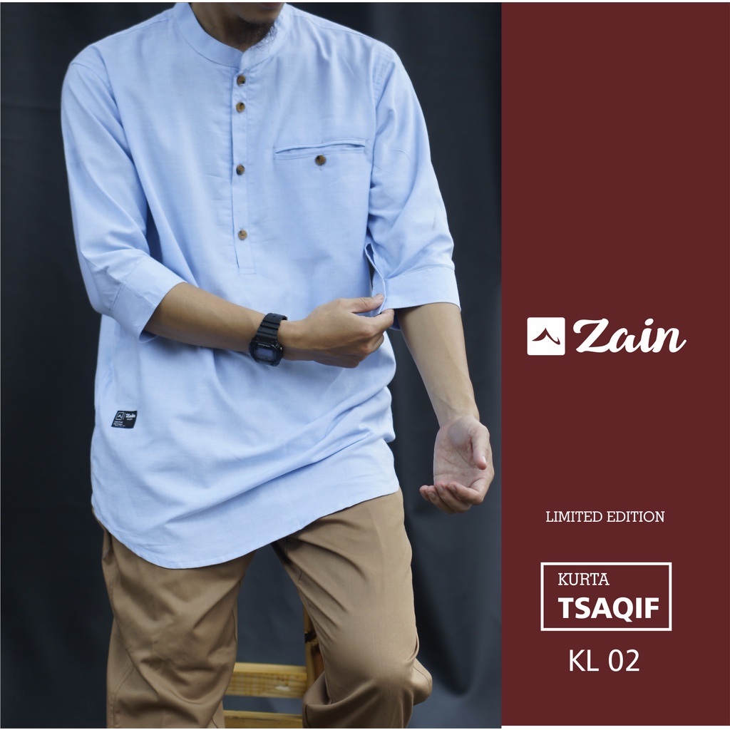 Kurta Tsaqif Kurta Limited Stock &amp; Desain Ekslusif Lengan Tiga Perempat | Kurta Tsaqif Kualitas Terbaik Dan Nyaman
