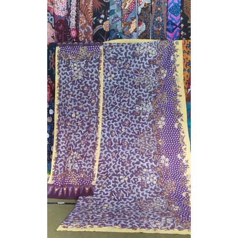 Kain batik tulis+selendang madura handmade