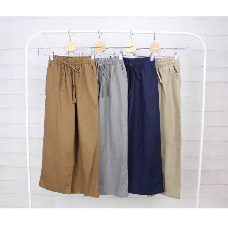 CELANA KULOT ANAK KULOT KATUN RAMI CELANA ANAK PEREMPUAN celana panjang anak cewek