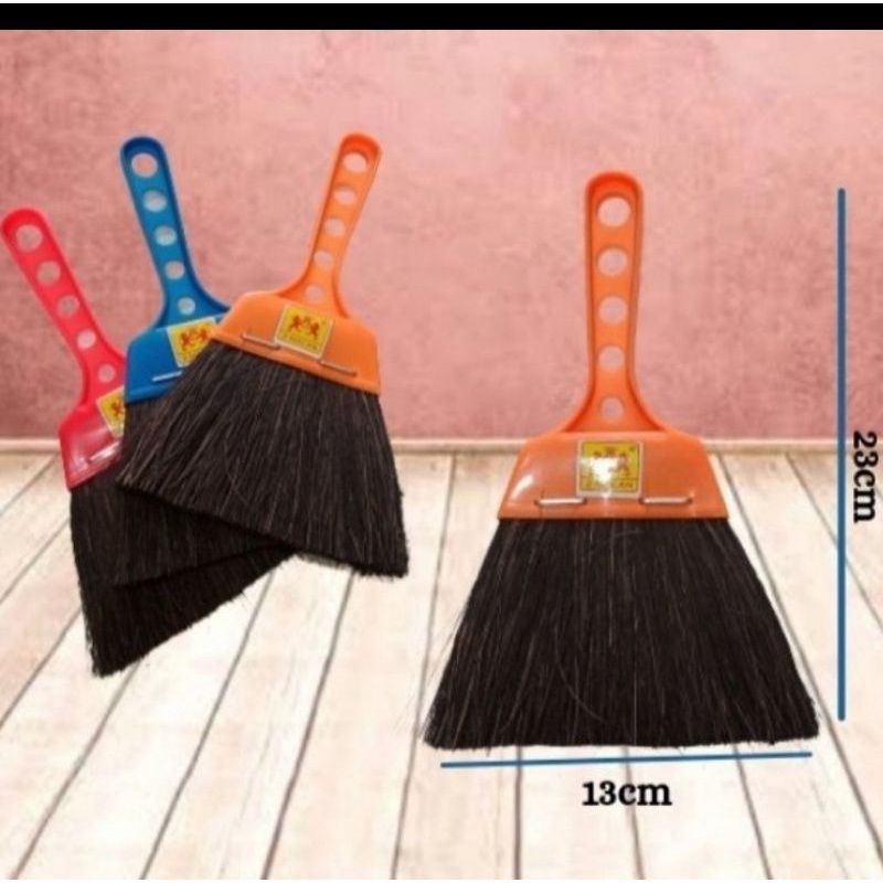 Sapu ijuk mobil 2 macan Sapu Mini Bahan Ijuk Sapu Mobil Serbaguna