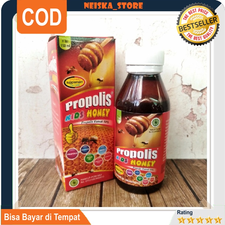 

Madu Propolis Kids Honey Netto 150 ml Madu Anak Propolis Peningkat Daya Tahan Tubuh Madu Anak Pintar