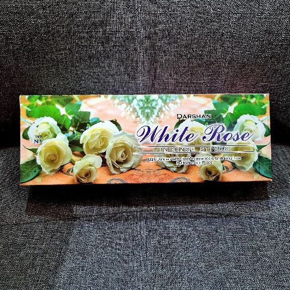 Hexa Short White Rose Incense