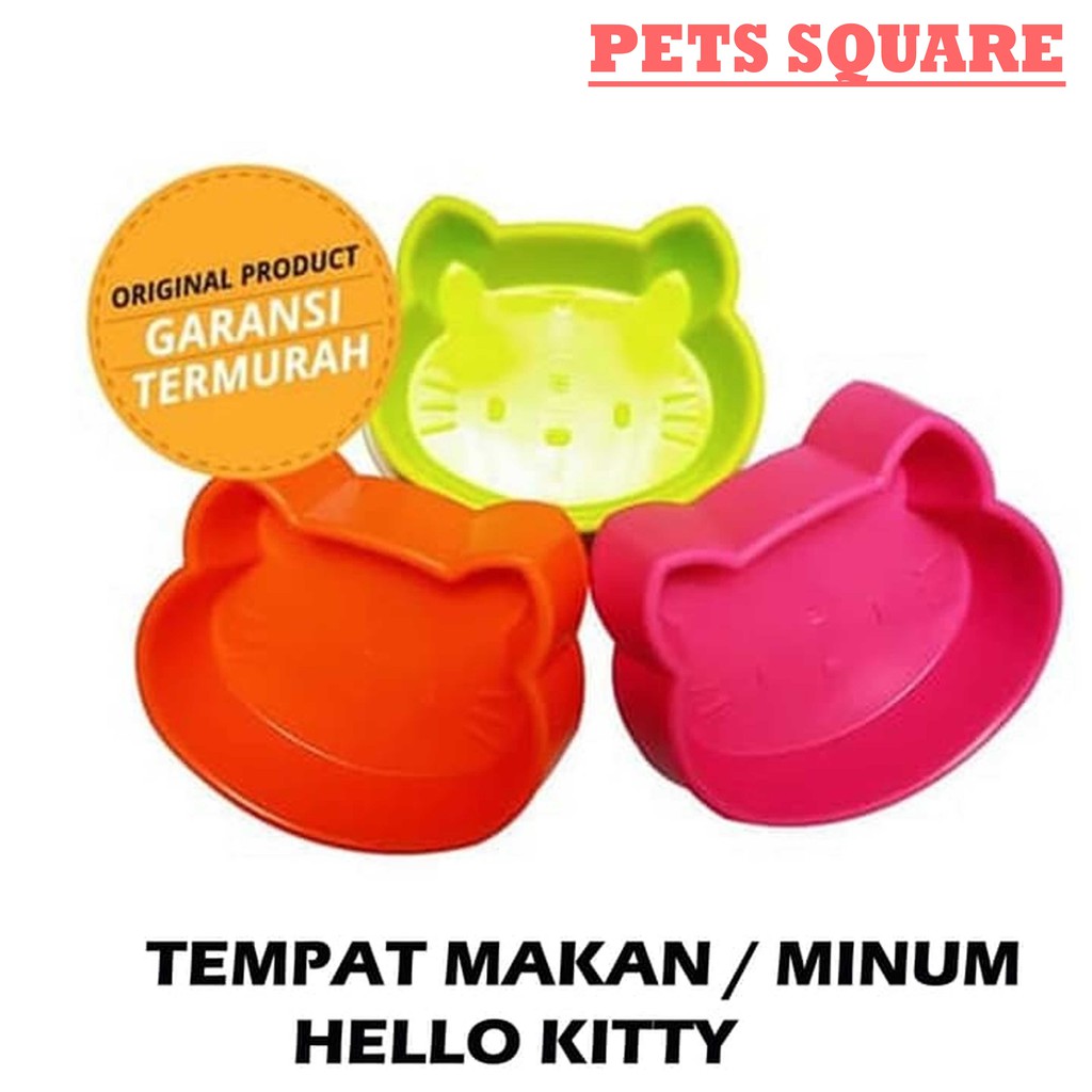 TEMPAT MAKAN ANJING DAN KUCING BOWL HELLO KITTY