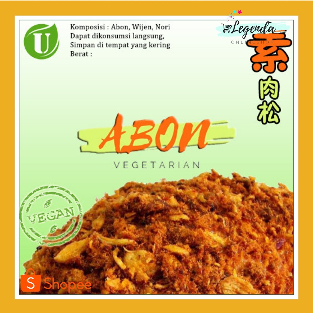 

Abon Crispy Vegan