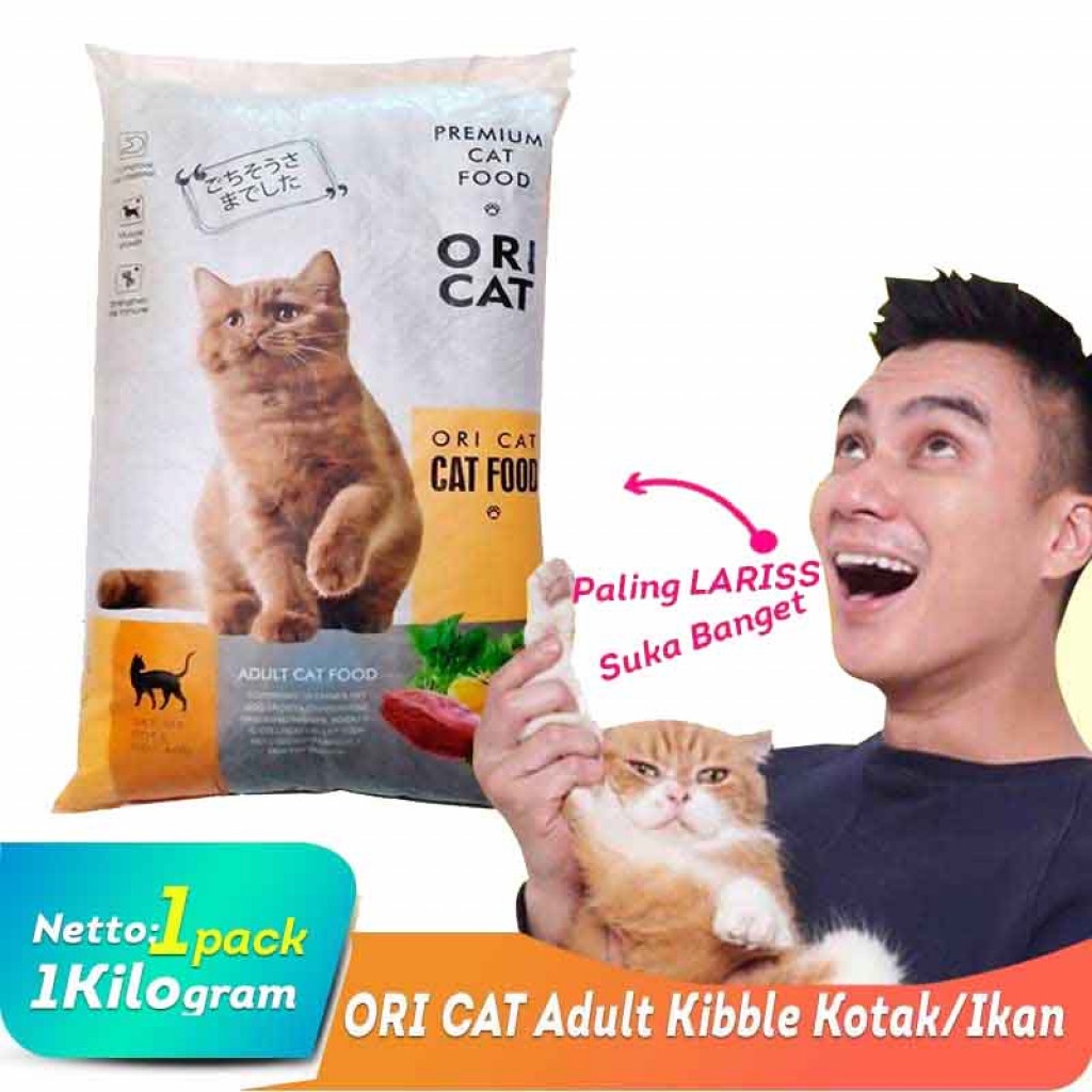 Ori Cat Dryfood 800 gr - Makanan Kucing Oricat Food Freshpack Adult Dryfood