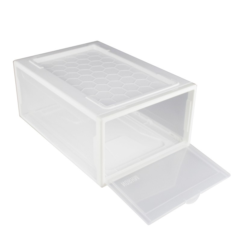 NORHM MODULAR LABORATORY Shoe Container - Rivers 37x26x16 - WHITE