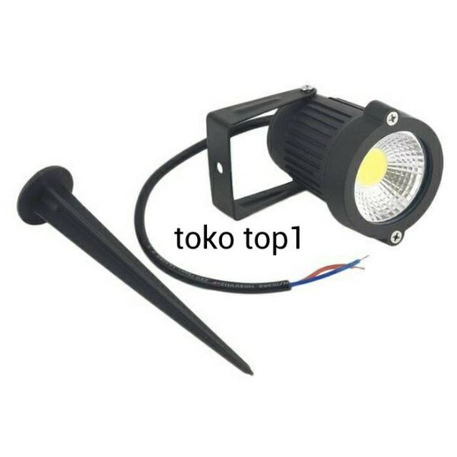 lampu taman led COB 5w putih /warm white/  lampu taman led sorot 5w/ tancap