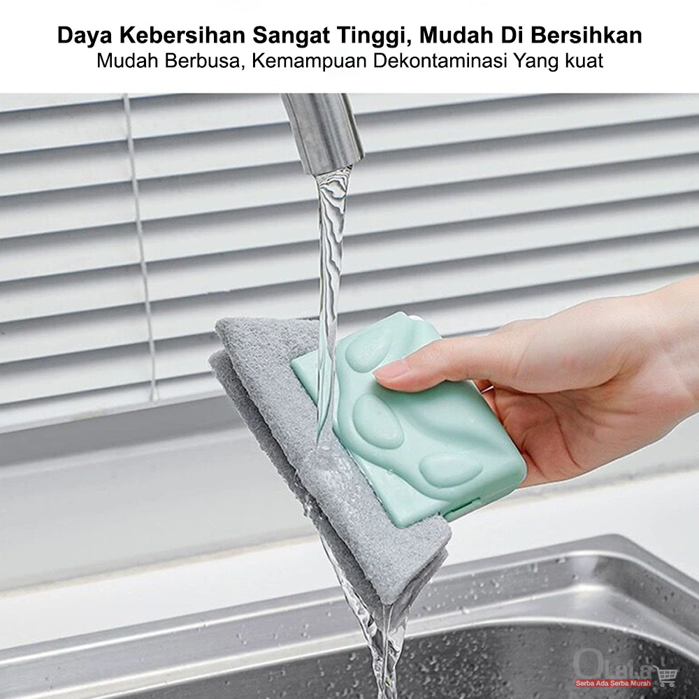Sikat / Spons Pembersih Alur Jendela OLL-0309