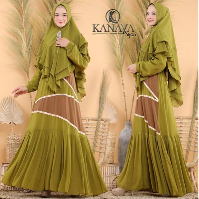 Sakira dress ORI Kanaya syari (hanya gamis)