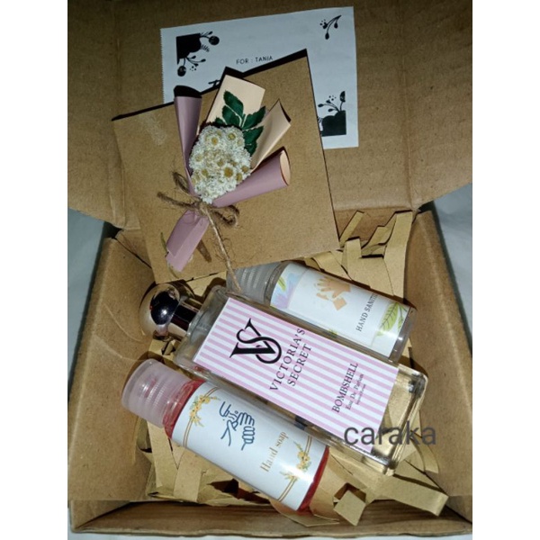 KADO HAMPERS GIFT BOX PARFUM PREMIUM NEW NORMAL ANNIVERSARY/ULANG TAHUN/VALENTINE