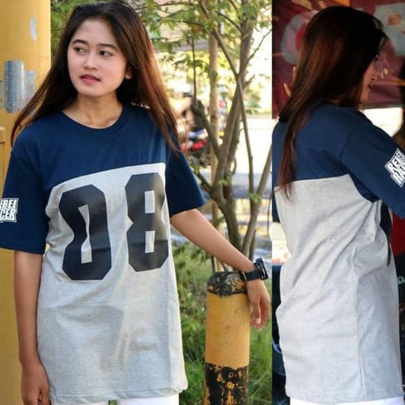 tshirt apk rebel racer x garasi rebel distro / kaos sambung / kaos distro / baju racing