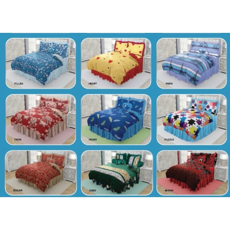 SPREI CALIFORNIA 180x200 MOTIF TERBARU (BISA COD) part 1