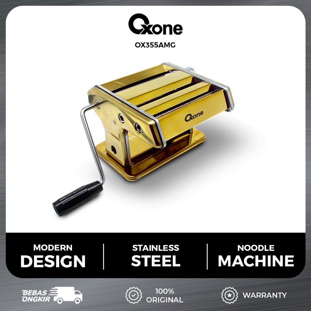 Oxone OX355AMG Noodle Maker Mesin Pembuat Mie Stainless Steel