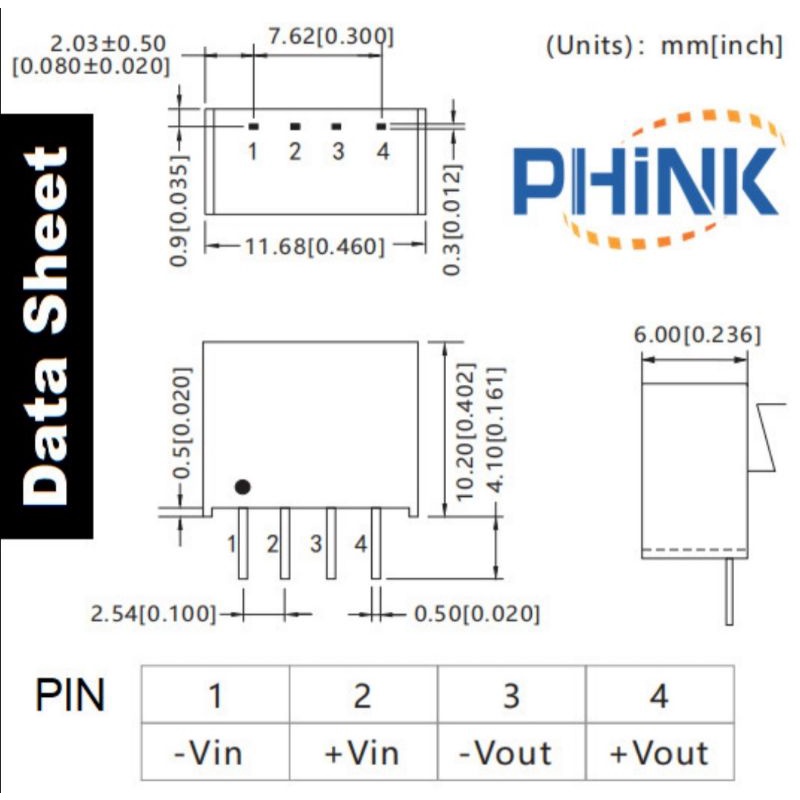 B0505S DC-DC ISOLATED 5V TO 5V 1W for reduce noise, make dual supply