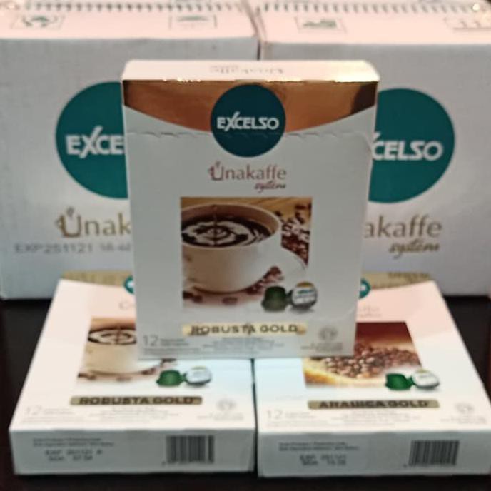 

UNAKAFFE KOPI KAPSUL ROBUSTA GOLD / ARABIKA GOLD - Robusta Gold