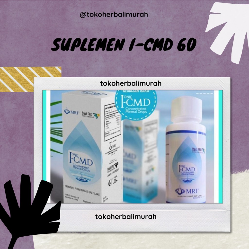 ICM IMPRO CONCENTRATED MINERAL TRACE MINERAL DROP CMD IONIC 60 Ml JunDW