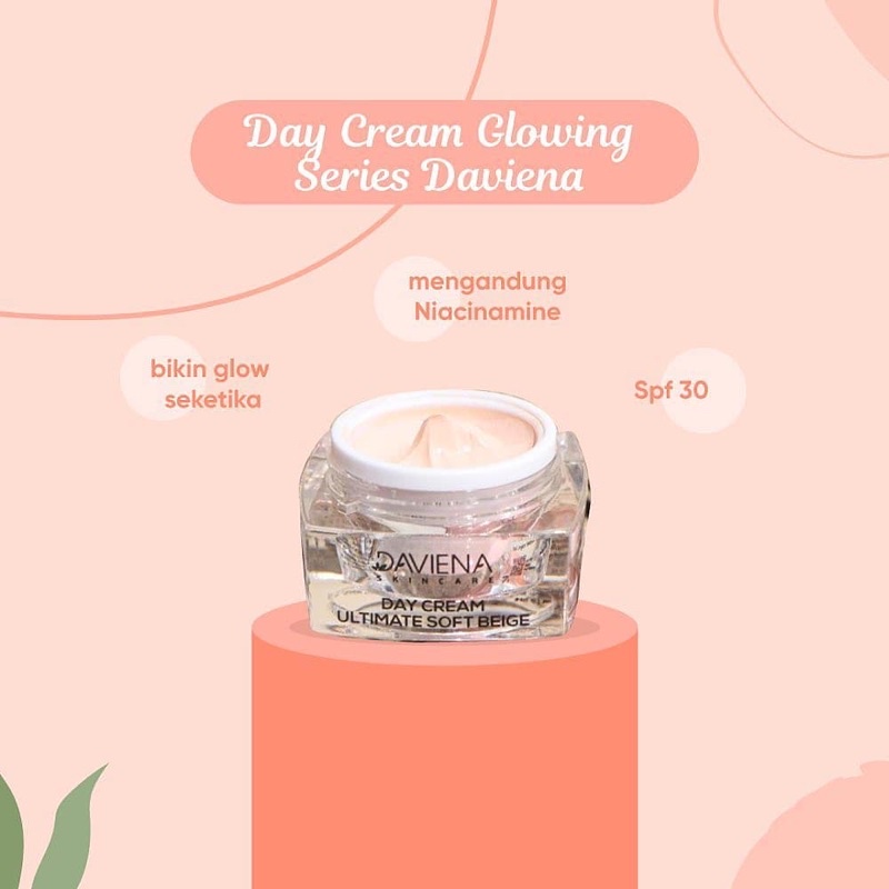 DAVIENA SKINCARE GLOWING SERIES|DISTRIBUTOR DAVIENA|BEST SELLER|davienaskincare.official|ramadhanidavin|davienaskincare.bdg|davienaskincarejabotabek|davienaskincarepalembang-Day cream
