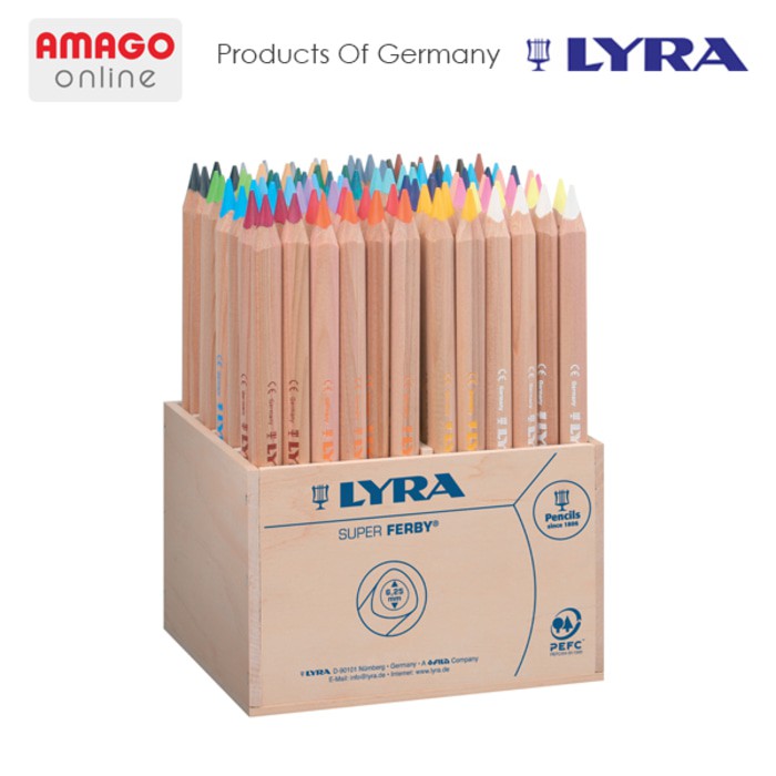 LYRA SUPER FERBY NATURE - COLOR PENCIL - 96 COLORS - 3712960