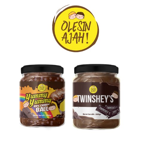

Promo OlesinAjah Selai Yummy yummy 200Gr + TwinsHey's 200Gr