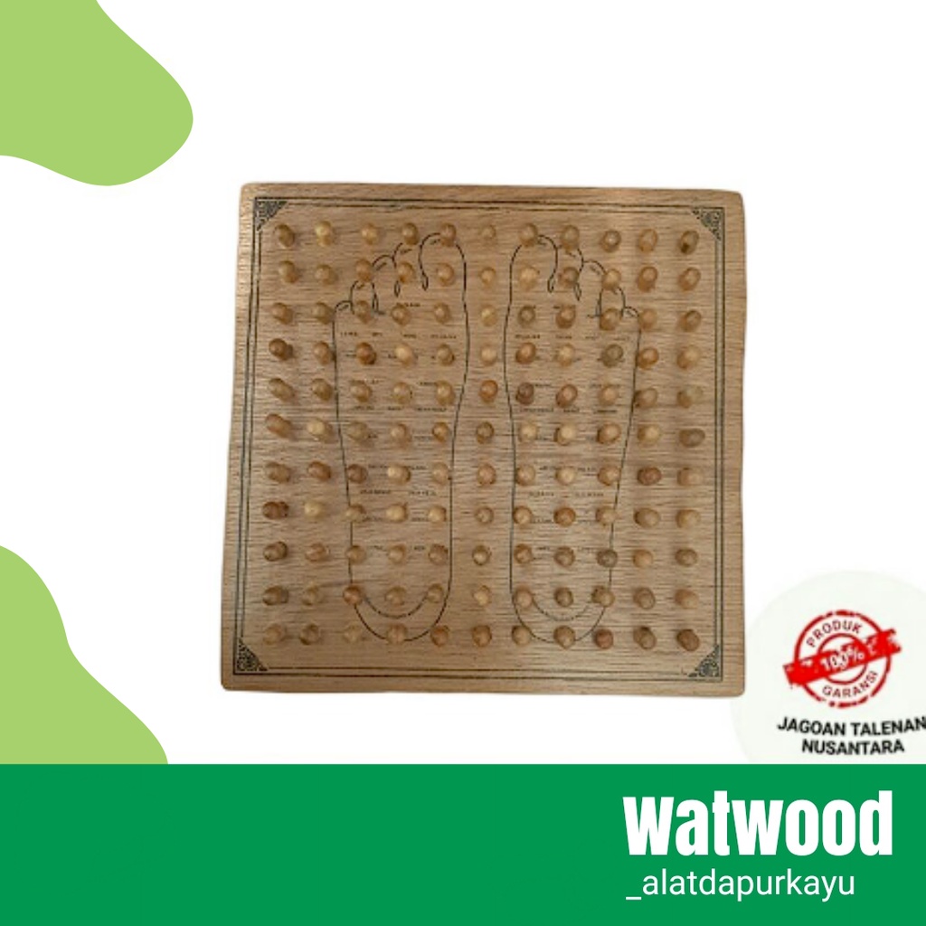 Alat Pijat Papan Kaki Alat Pijat Kayu Reflexi Tradisional