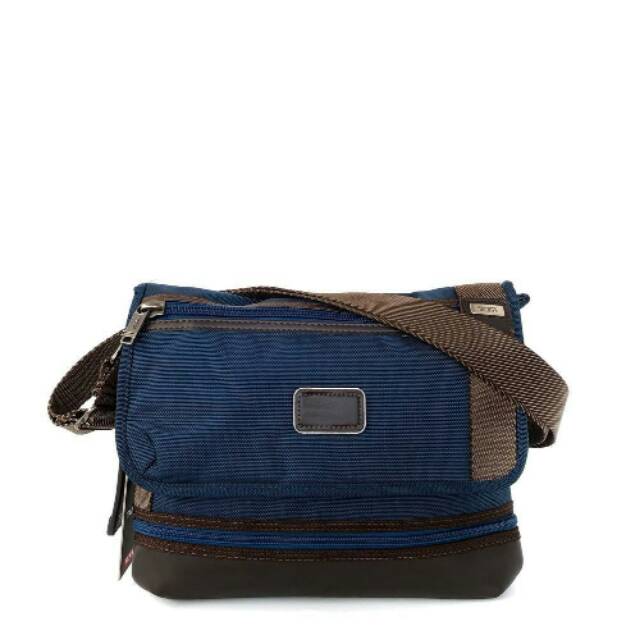Tumi Men Alpha Bravo Beale Crossbody tas selempang slingbag kerja