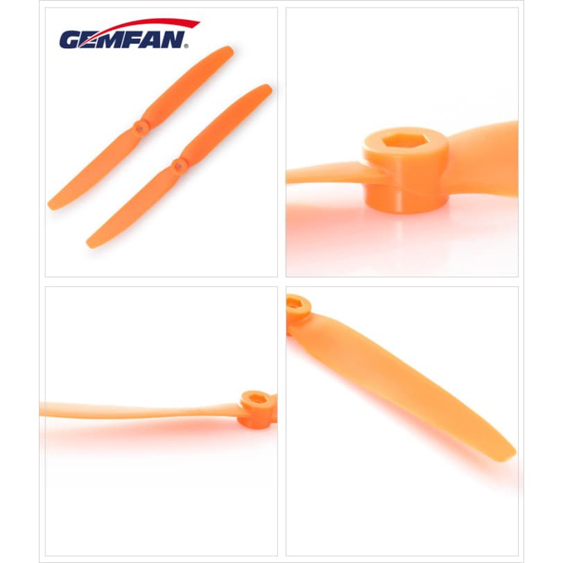 Drone Quapcopter - Drone Blackhawk - Pesawat Rc Gemfan 9 X 5 Propeller Abs Direct Drive - (3Mm) 2