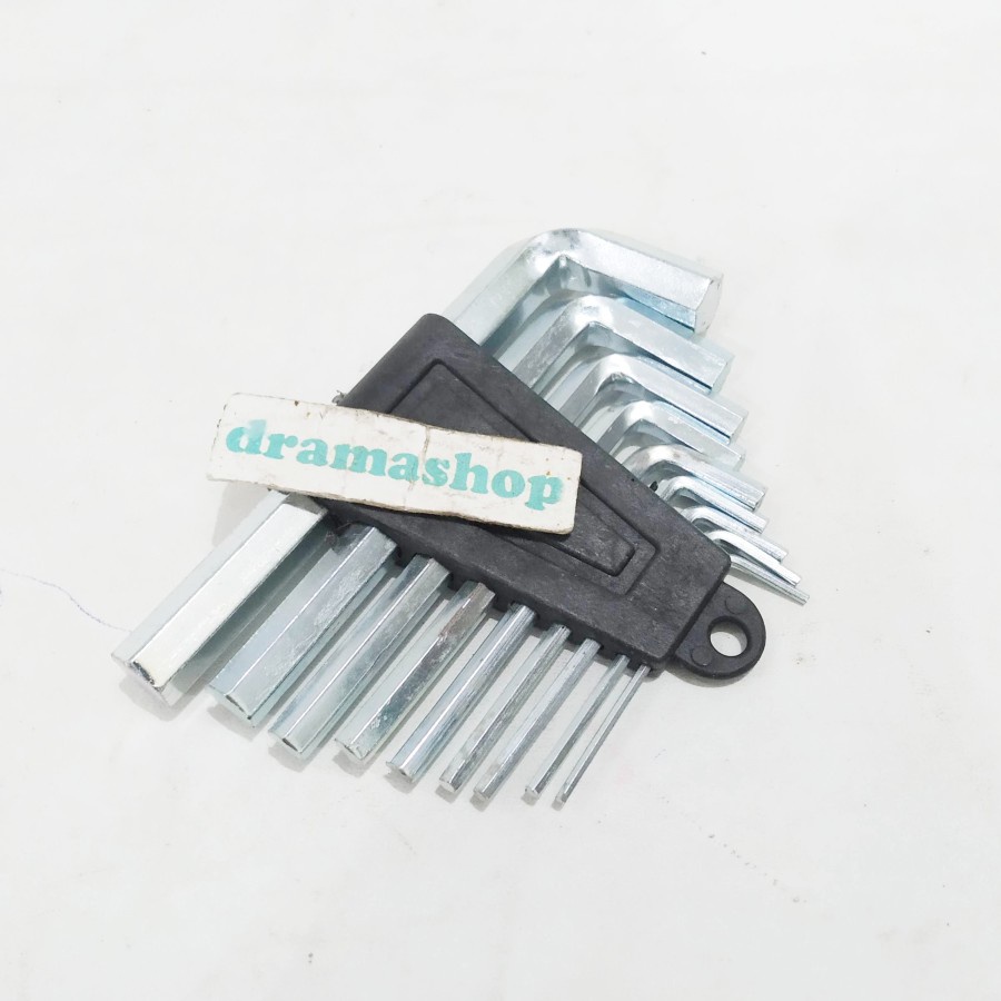 Hex Key Kunci L Hexagon Set 9pcs Murah