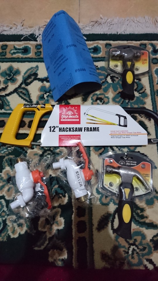 Kran Pvc Jumbo 1/2 Kran Taman Plastik Besar 1/2 Dim