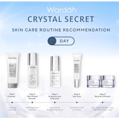 Wardah Crystal Secret Dark Spot &amp; Brightening Serum / White Secret Intense Brightening Essence 20ml