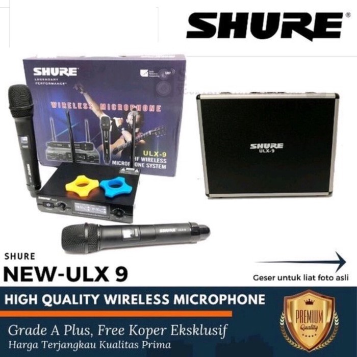 Mic Wireless Shure ULX 9 New Koper