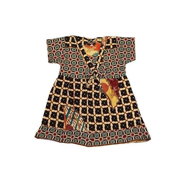 Dress Batik Anak size S/Baju Batik Perempuan/Terusan Anak