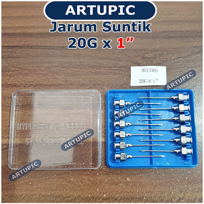 Jarum Suntik Vaksin Unggas Ayam 20G X 1 Inch Socorex 0.9 X 24 Mm Veterinary Hypodermic Needles