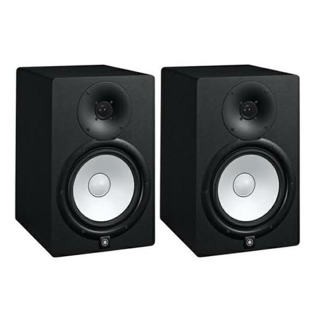 YAMAHA HS5 SPEAKER MONITOR FLAT UNTUK RECORDING - Hitam - Hitam