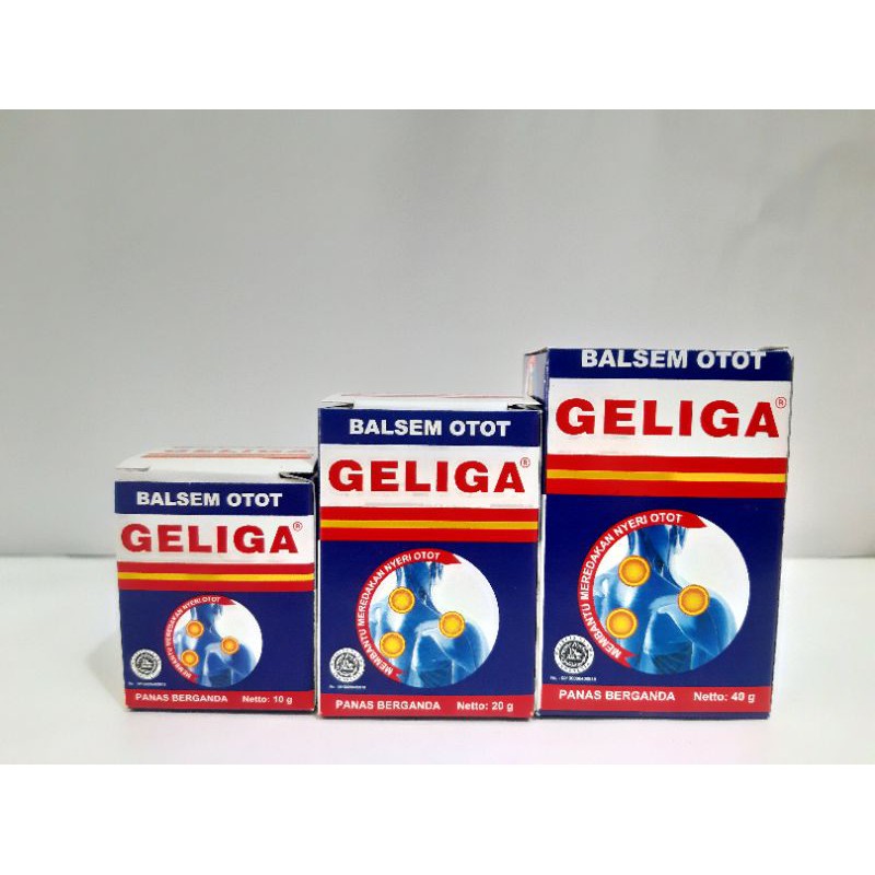 BALSEM GELIGA/BALSEM OTOT/CAP LANG/BALSEM