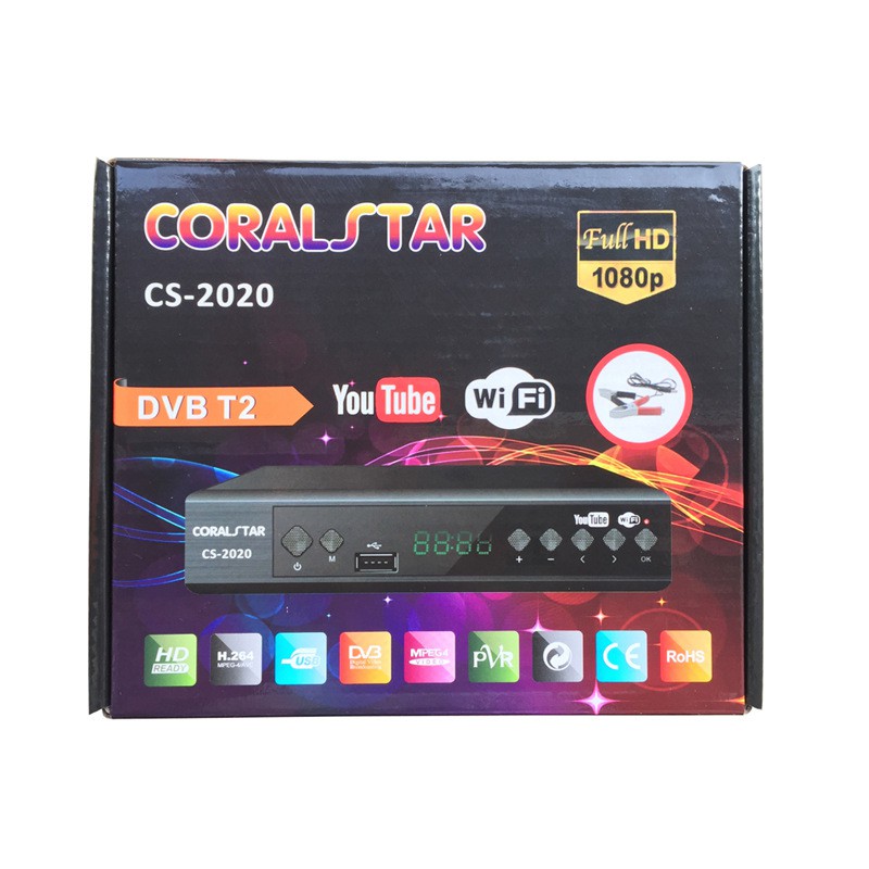 Indonesia Receiver / Tv Tuner Dvb T2 Tv Receiver Tv Box With Mpeg4 Full Hd 2 Antennas Can Work ...