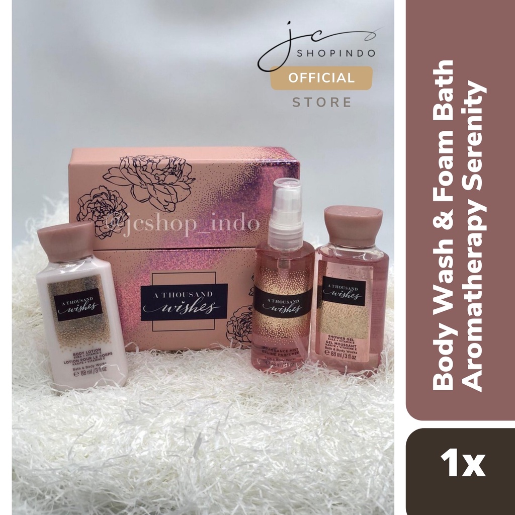 

Bath & Body Works - Travel Box - A Thousand Wishes 88ml (3 item)