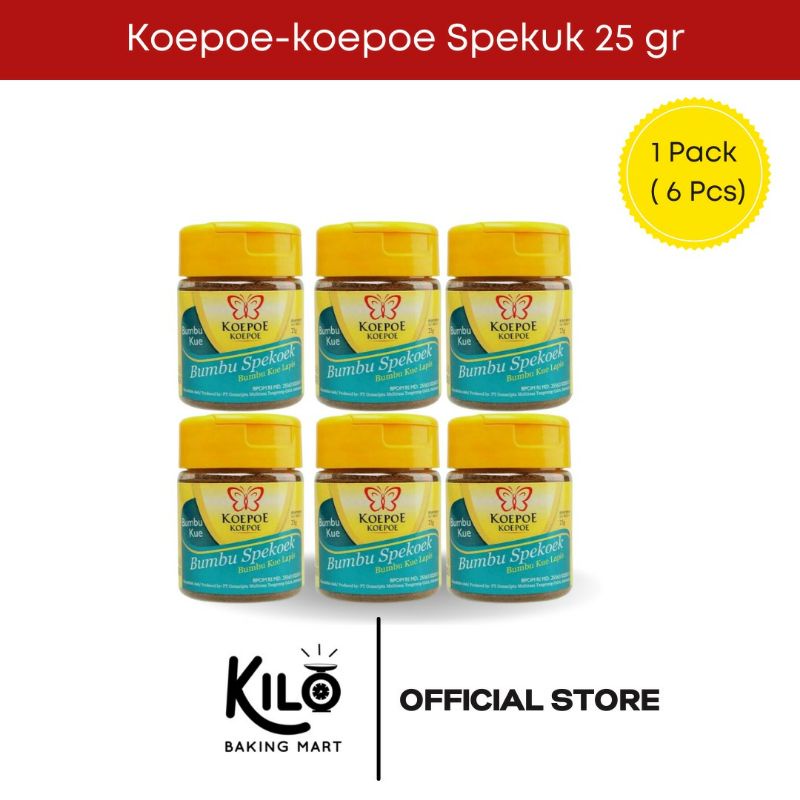 

Koepoe-Koepoe Bumbu Spekoek 25 gr x 6 pcs (1 pack)